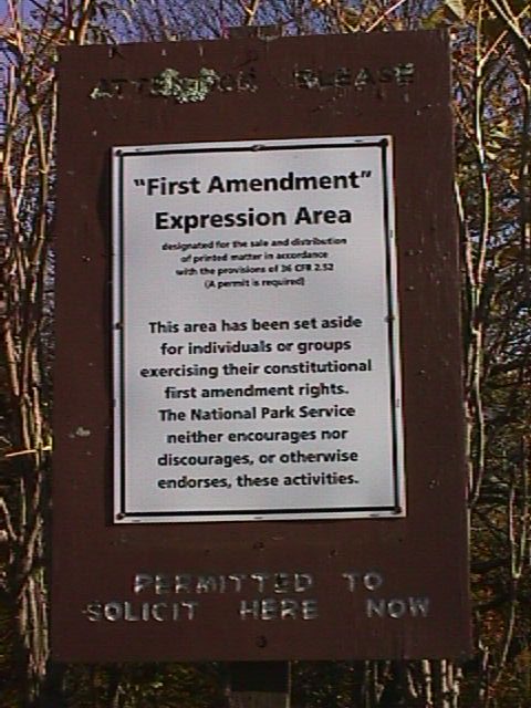 Newfound Gap on AT at prominent public access area